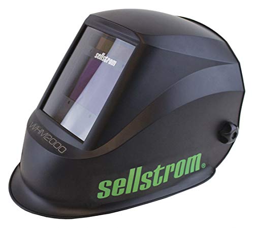 Sellstrom WHM 2000 Series Auto-Darkening Welding Helmet, 9-13 Shade, 3.94 x 2.36 View Area